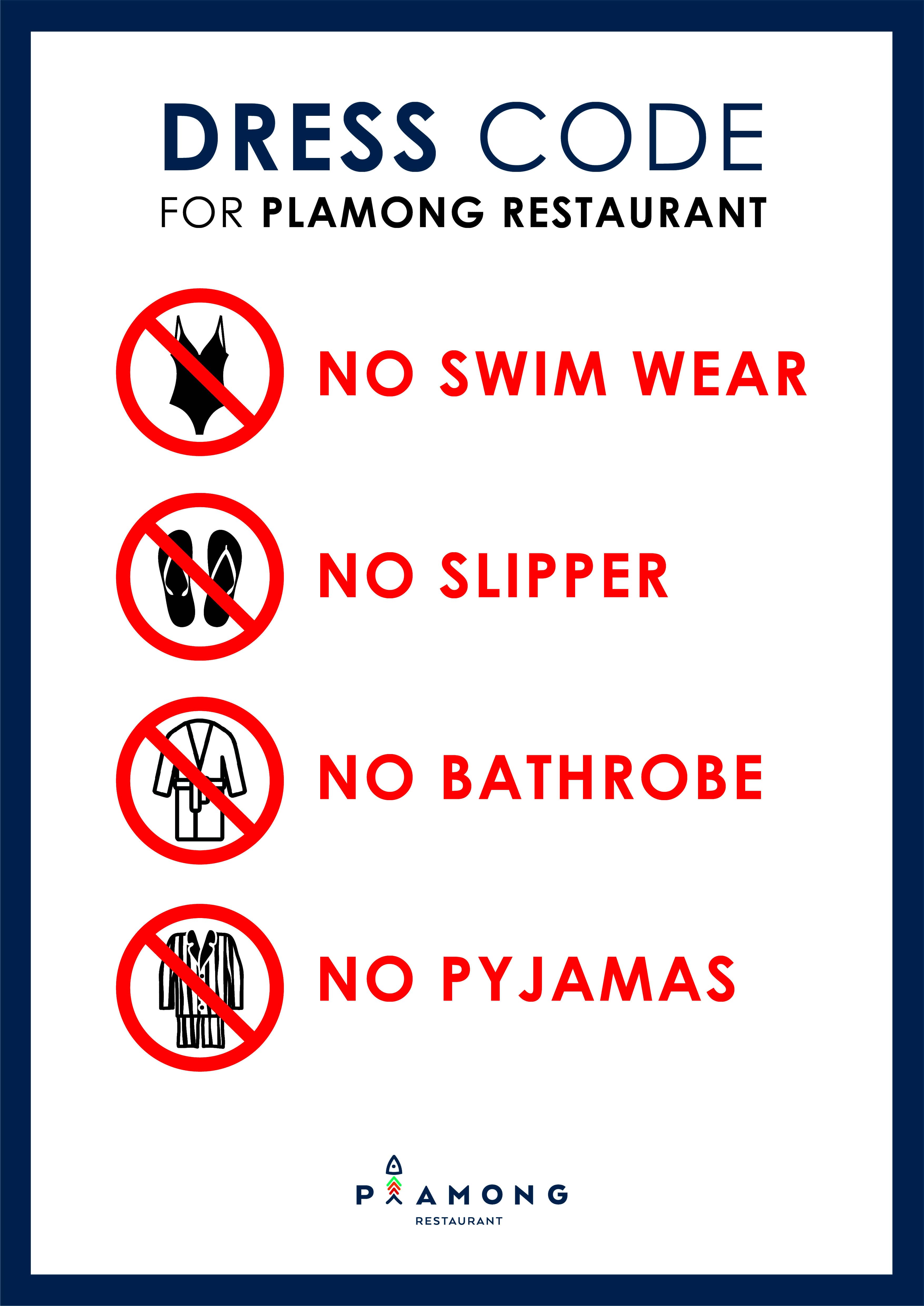 dress code plamong